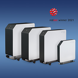 AIRPURION 48 dry Luftdesinfektion UV-C Sterilisation Luft Oberflächen 