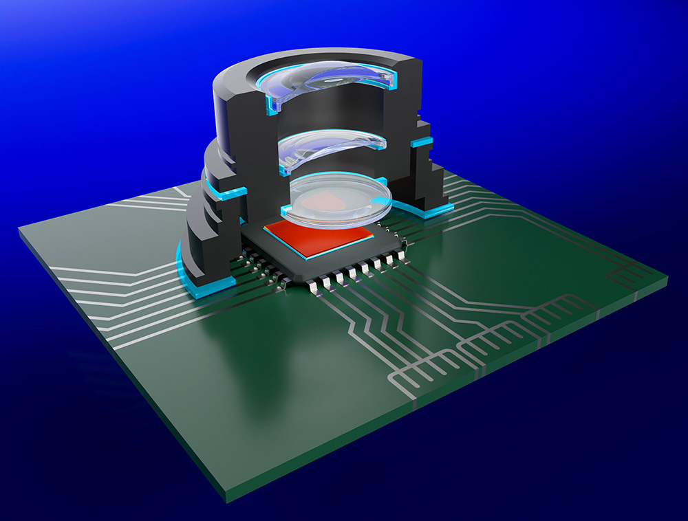 Optical Bonding and Lens Bonding Querschnitt
