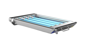 FBK Conveyor belt disinfection unit with UV