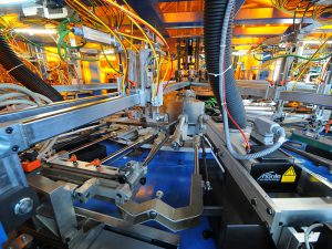 Custom 3D objects being precisely printed and UV-cured